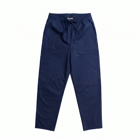 100% Organic Cotton Scrub Pants Navy Blue